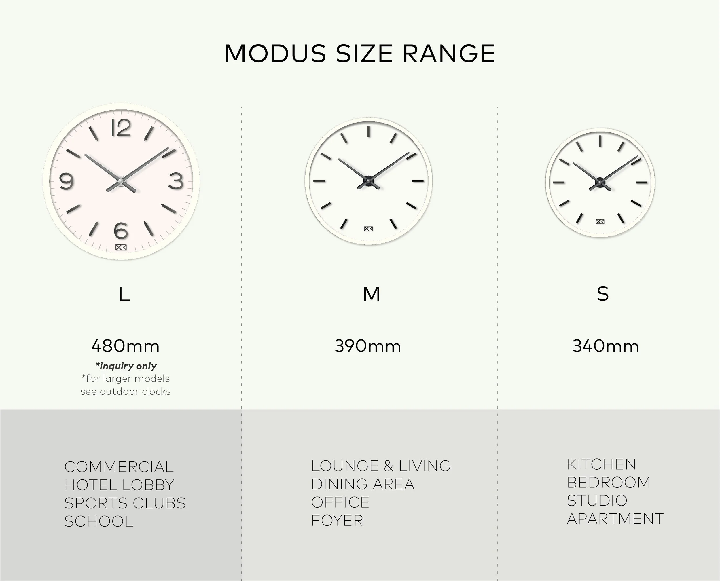 Minimalist New Zealand Made Wall Clock for Modern Interiors